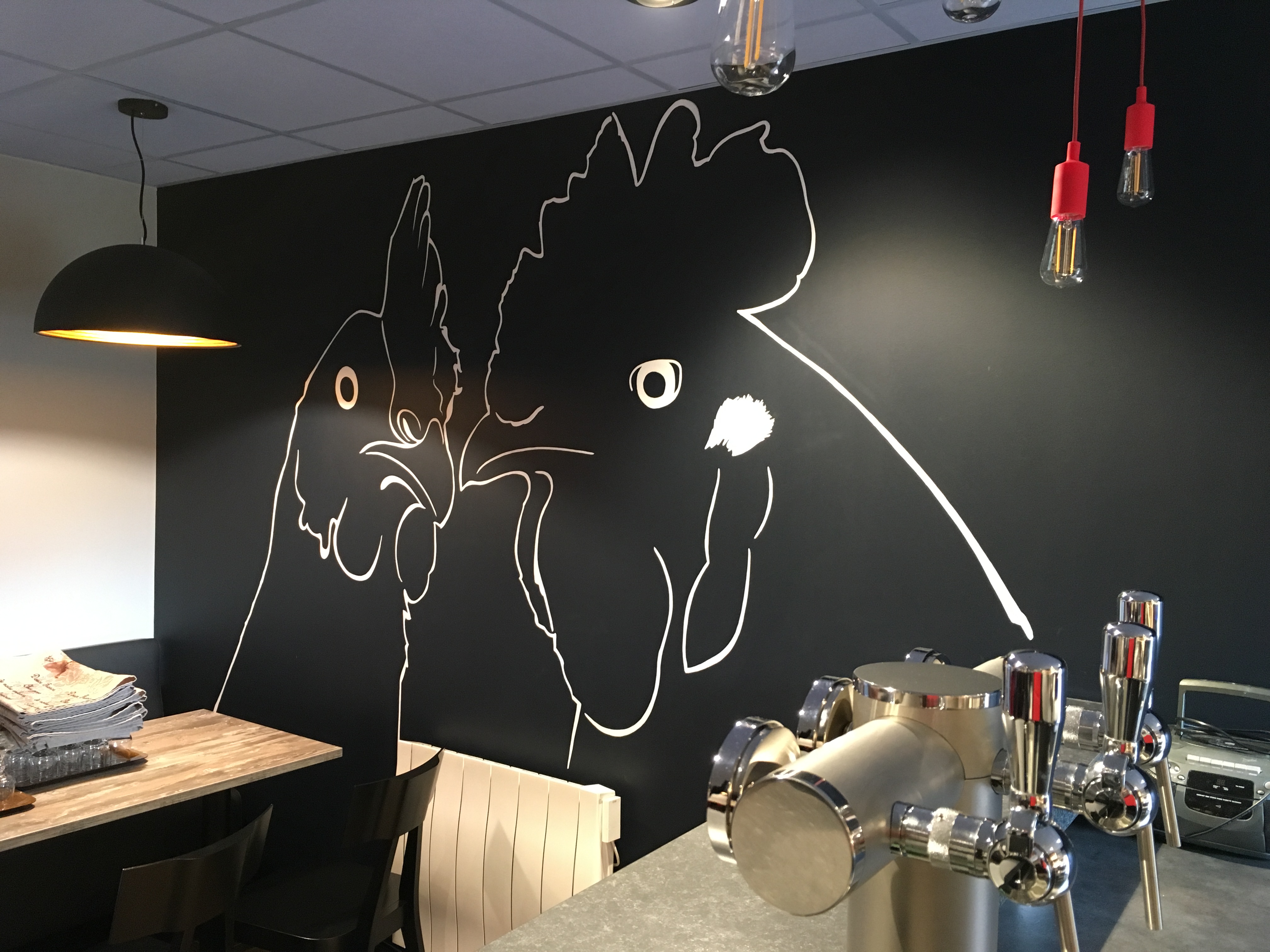 Restaurant « Le comptoir des Dombes » à Lapeyrousse