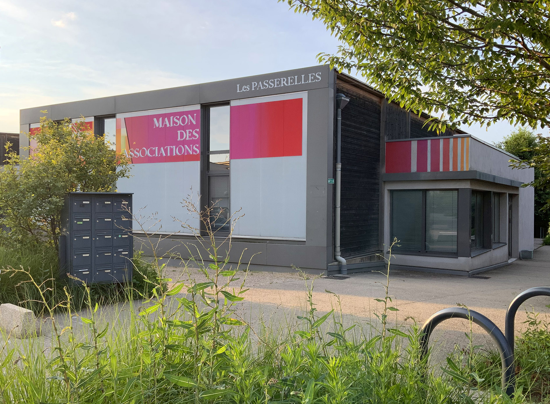 « Les passerelles » à Taluyers